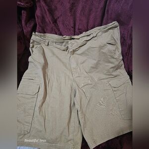 Men khaki shorts